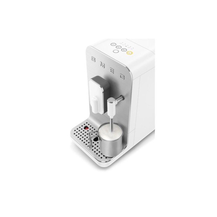 Smeg BCC12WHMEU Hvid Inkl. Mælkekande & Crema Intenso 1kg kaffebønner