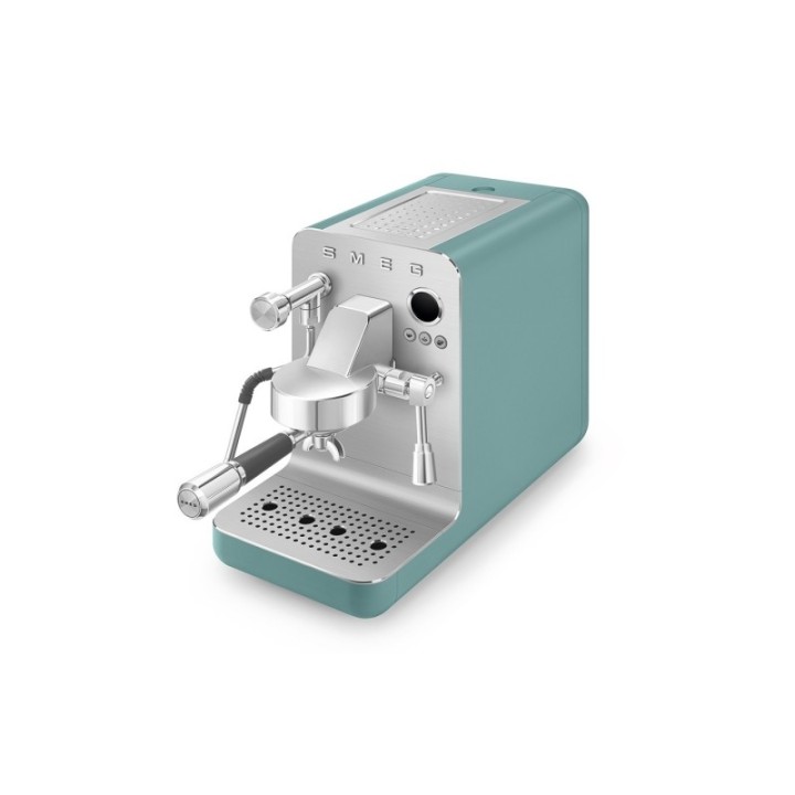 Smeg EMC02EGMEU Minipro Semiautomatisk Espressomaskine Emerald Green