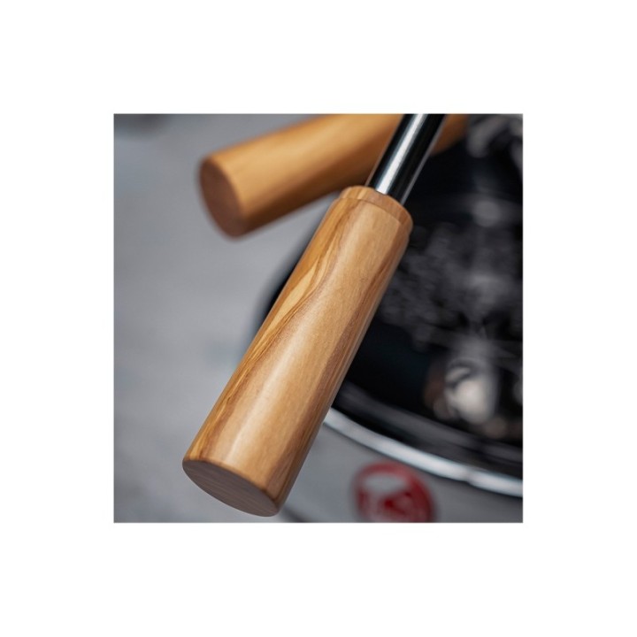 La Pavoni håndtag til Lever Espressomaskiner Oliventræ LPAHANLOD01