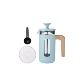 La Cafetière Pisa 3 Kop. Stempelkande Himmelblå