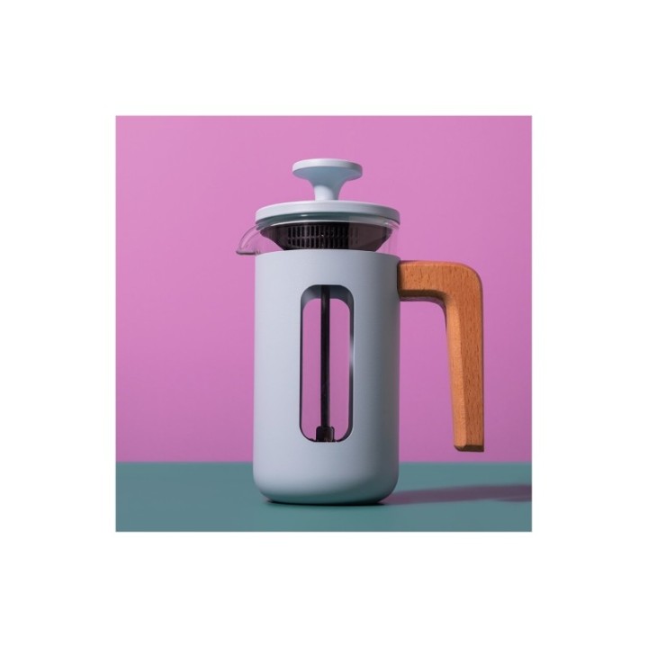 La Cafetière Pisa 3 Kop. Stempelkande Himmelblå