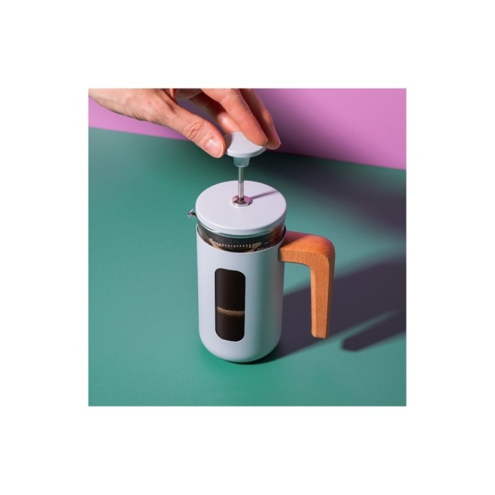 La Cafetière Pisa 3 Kop. Stempelkande Himmelblå