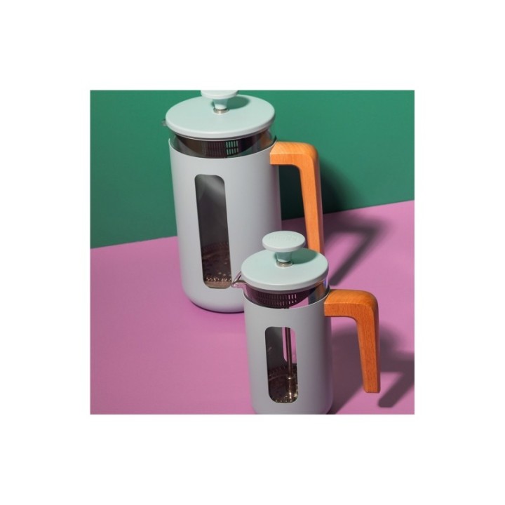 La Cafetière Pisa 3 Kop. Stempelkande Himmelblå