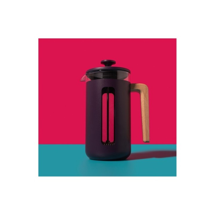 La Cafetière Pisa 8 Kop. Stempelkande Lilla