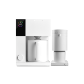 Fellow Aiden Filter Kaffemaskine Hvid Inkl. Fellow Opus Espressokværn Hvid