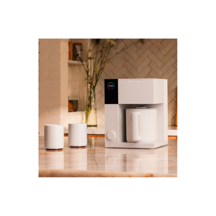 Fellow Aiden Filter Kaffemaskine Hvid Inkl. Fellow Opus Espressokværn Hvid