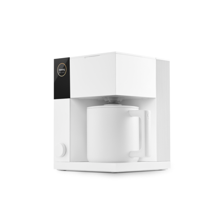 Fellow Aiden Filter Kaffemaskine Hvid Inkl. Fellow Opus Espressokværn Hvid