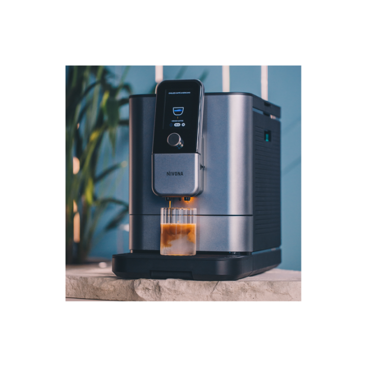 Nivona NIVO 8107 Pearl Blue Inkl. Afkalkning, Kalkfilter, Rens & Kaffe