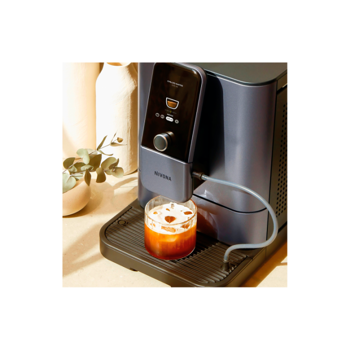 Nivona NIVO 8107 Pearl Blue Inkl. Afkalkning, Kalkfilter, Rens & Kaffe