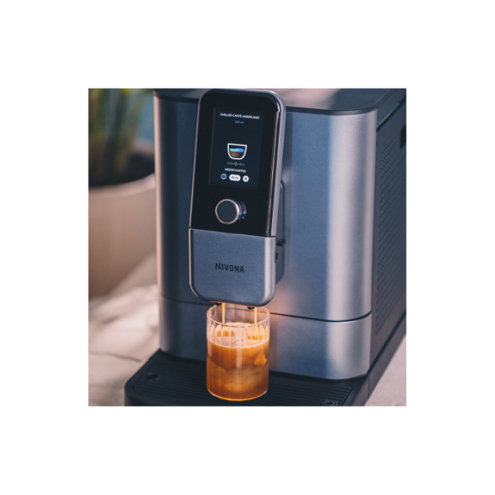 Nivona NIVO 8107 Pearl Blue Inkl. Afkalkning, Kalkfilter, Rens & Kaffe