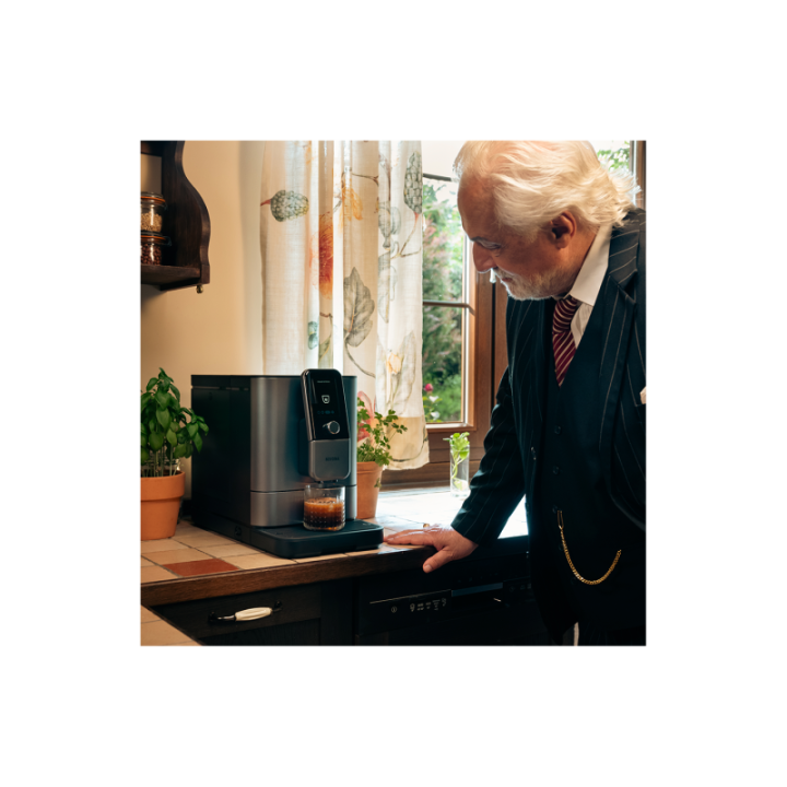 Nivona NIVO 8107 Pearl Blue Inkl. Afkalkning, Kalkfilter, Rens & Kaffe