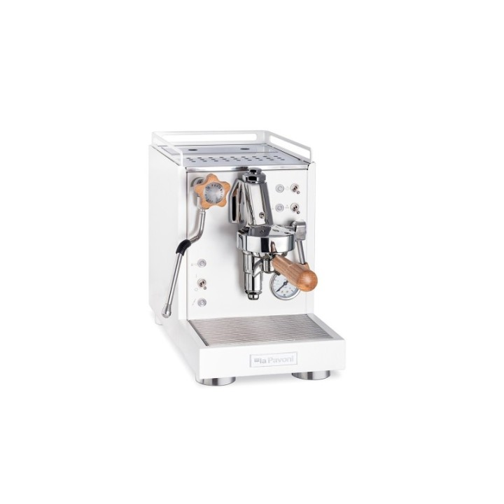 La Pavoni Mini Cellini LPSMCW01EU Inkl. Prosumer Chrome LPGGRI01EU kværn