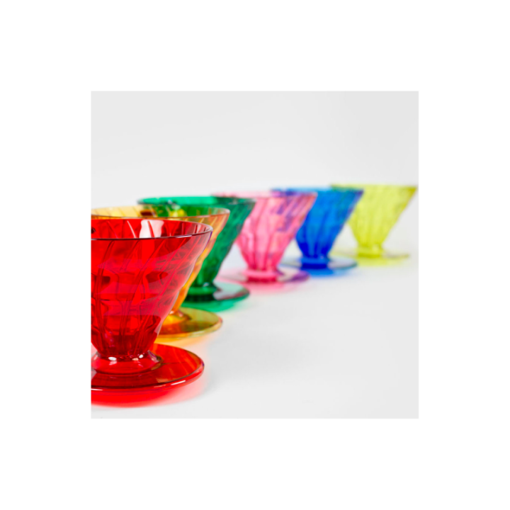 Hario V60 Dripper Rød 2 Kop. Inkl. Filtre