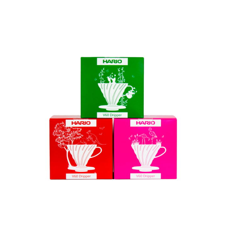 Hario V60 Dripper Grøn 2 Kop. Inkl. Filtre