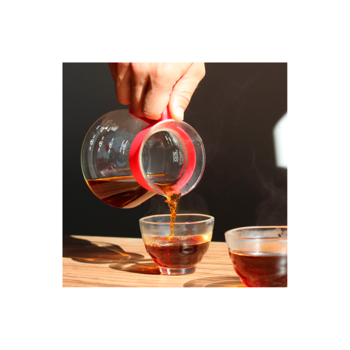 Hario V60 Filterbryg Sæt Rød Inkl. Range Server, Dripper & Filtre