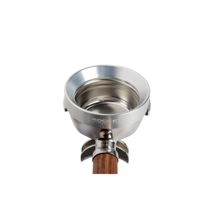 Rocket Dosing Funnel med Magnet 58 mm Stål