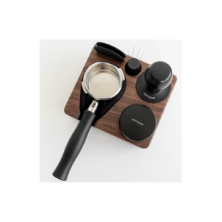 Normcore Kompakt Tamper Station Valnøddetræ 58 mm