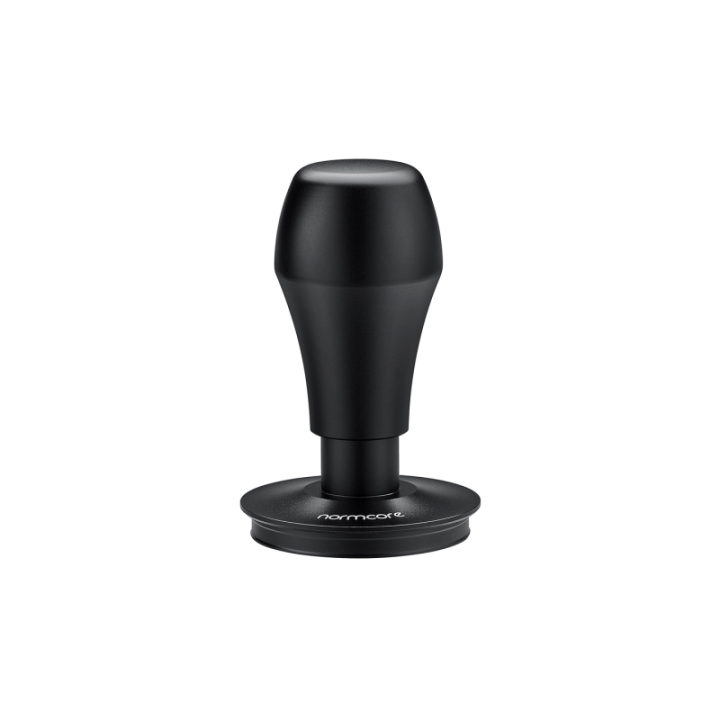 Normcore V4 Tamper med Fjeder & Titaniumsbelægning 58 mm Sort