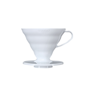 Hario V60 Dripper Hvid Plast 2 Kop.