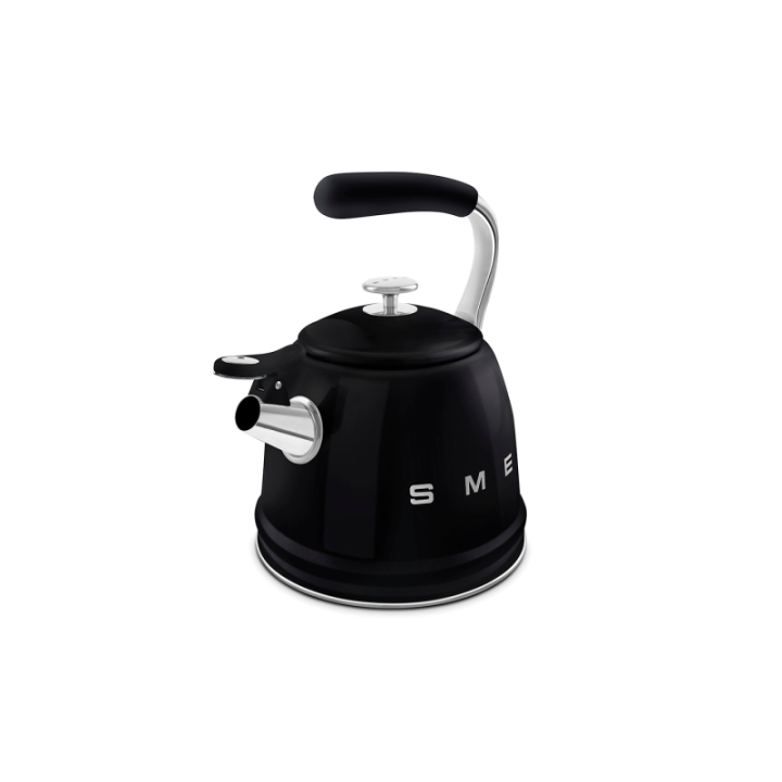 Smeg WKF01CR Fløjtekedel 2,3 L Sort