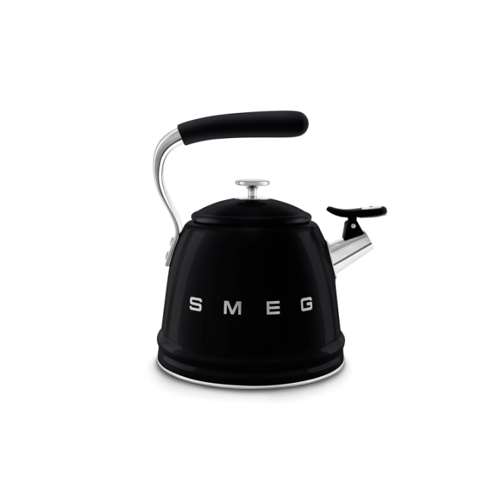 Smeg WKF01CR Fløjtekedel 2,3 L Sort