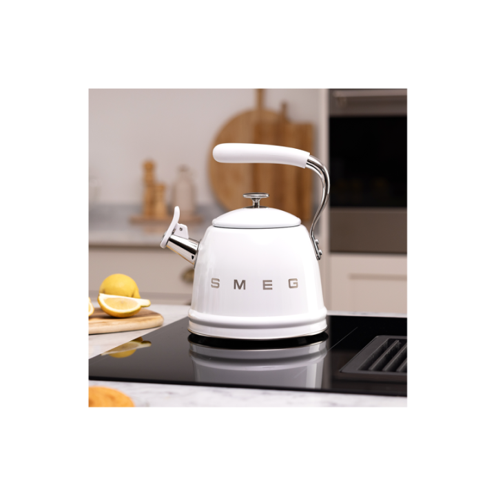 Smeg WKF01WH Fløjtekedel 2,3 L Hvid