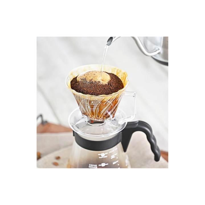 Hario Pegasus 01 Server Inkl. Papir Filtre 01, Dripper 01 & V60 kedel