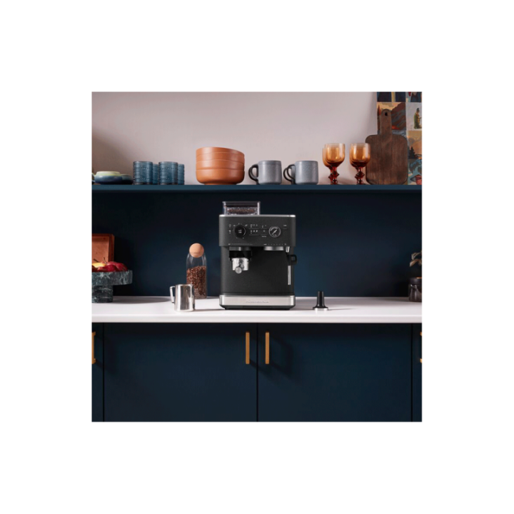 KitchenAid Semiautomatisk Espressomaskine Inkl. Kværn Cast Iron Black