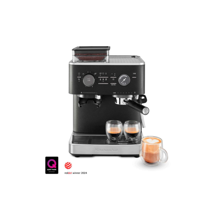 KitchenAid Semiautomatisk Espressomaskine Inkl. Kværn Cast Iron Black