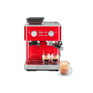 KitchenAid Semiautomatisk Espressomaskine Inkl. Kværn Rød