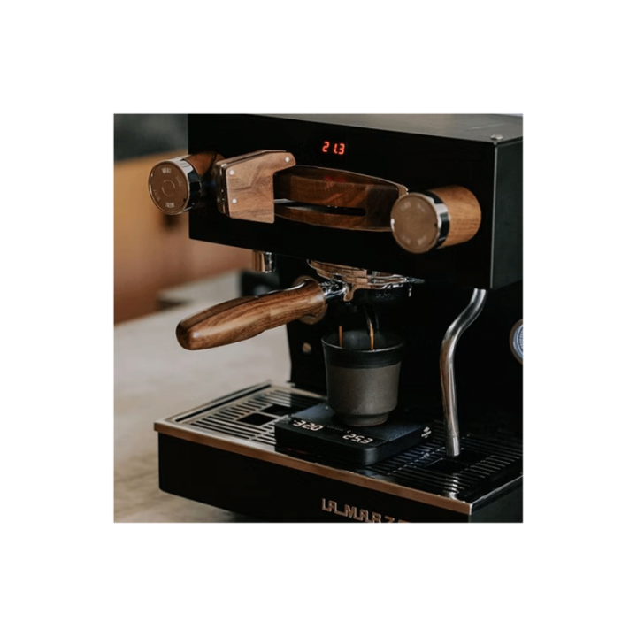 La Marzocco Portafilter Double Spout Valnød