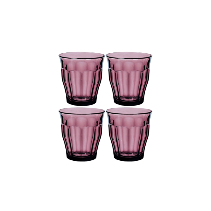 Duralex Picardie Caféglas 25 cl 4 Stk Lilla
