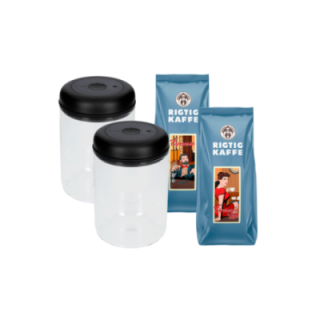 Fellow Atmos Vakuum Kaffebeholder 2 stk Inkl. 2x500g Rigtig Kaffe