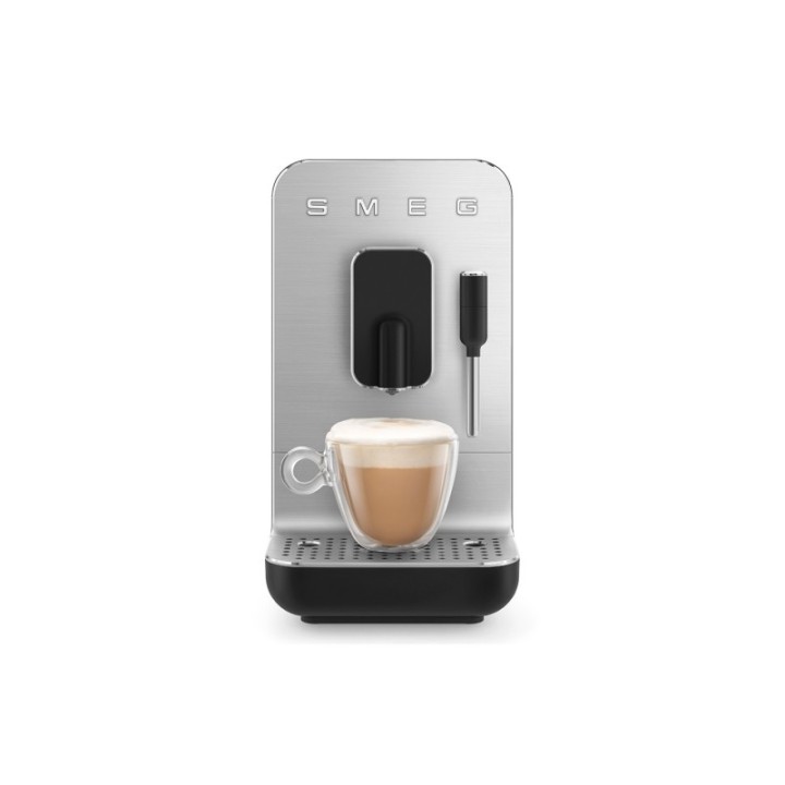 Smeg BCC12BLMEU Sort Inkl. 1,8kg Rigtig Kaffe Mixpakke Kaffebønner