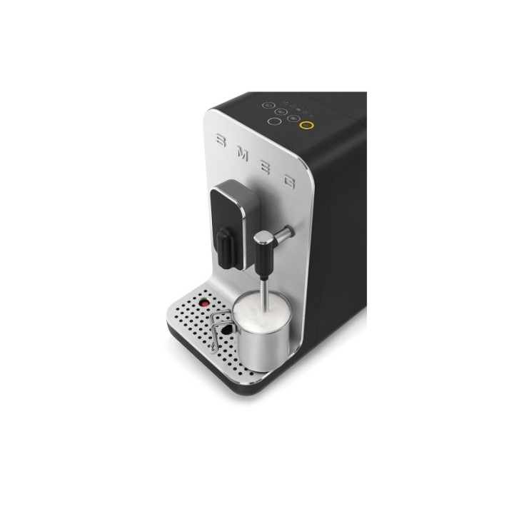 Smeg BCC12BLMEU Sort Inkl. 1,8kg Rigtig Kaffe Mixpakke Kaffebønner