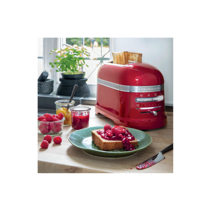 KitchenAid 5KMT2204ECA Artisan Brødrister 2 Skiver Metallic Rød