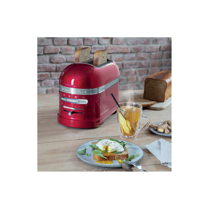 KitchenAid 5KMT2204ECA Artisan Brødrister 2 Skiver Metallic Rød