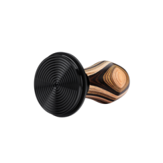 Normcore V4 Tamper med Fjeder, Riller & Titaniumsbelægning 58 mm Flerfarvet Træ