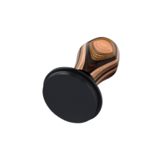 Normcore V4 Tamper med Fjeder & Titaniumsbelægning 58 mm Flerfarvet Træ