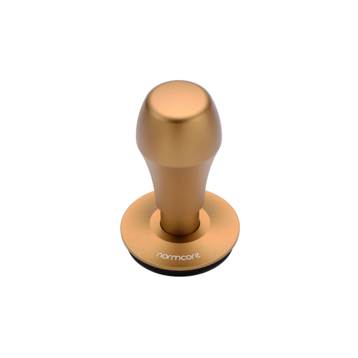 Normcore V4 Tamper med Fjeder & Titaniumsbelægning 58 mm Special Versions Guld