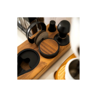 Normcore Coffee Gravity Leveling Tool med Titaniumsbelægning 53,3 mm Valnød