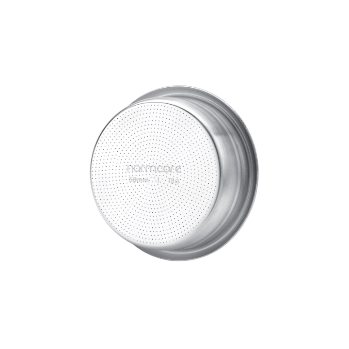 Normcore High Extraction Filterkurv - 0,28 mm Droplet Design 58 mm 2 Kops - 18 gram