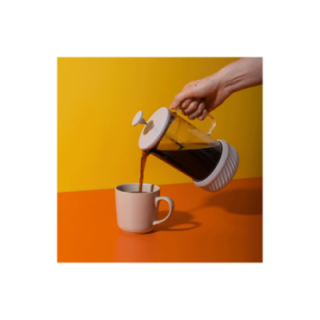 La Cafetière Zero 8 Kop. Stempelkande Latte