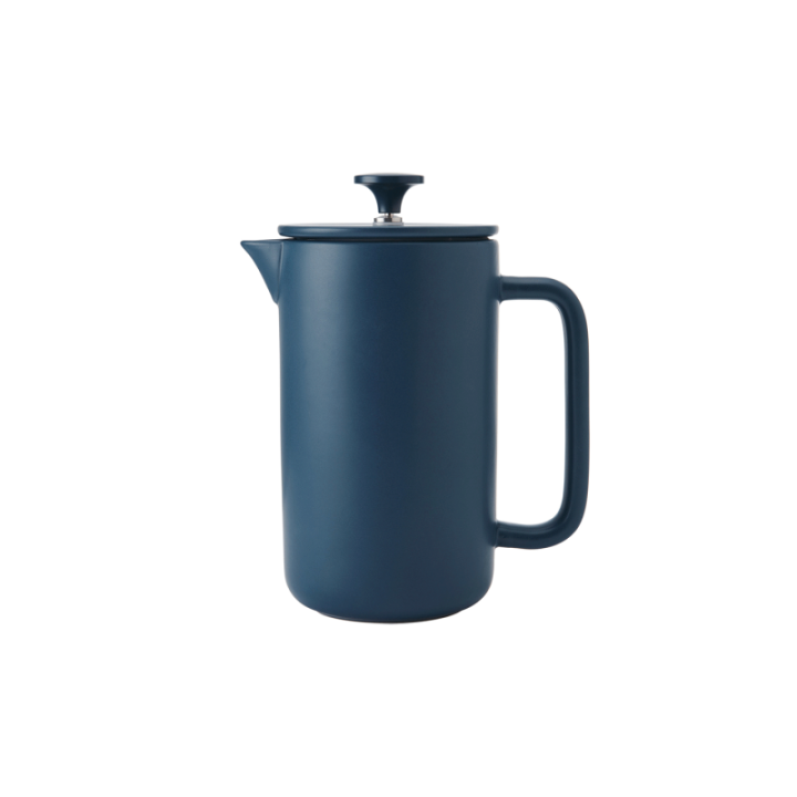 La Cafetière Arezzo 8 Kop. Stempelkande Navy