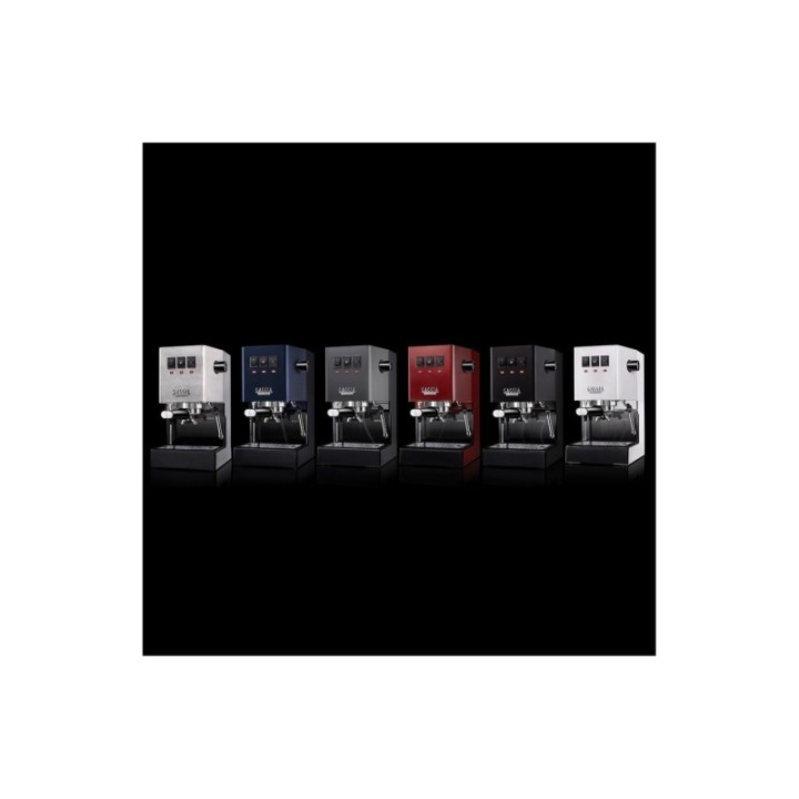 Gaggia Classic E24 Stål Espressomaskine Inkl. Gaggia MDF 55 Chrome Espressokværn