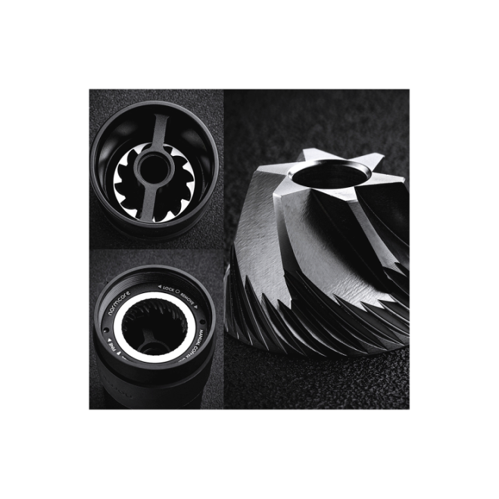 Normcore Manuel Kaffemølle V2 44mm Rustfri Stål