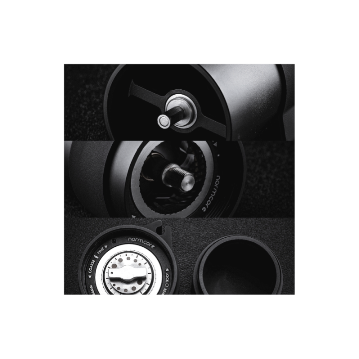 Normcore Manuel Kaffemølle V2 44mm Rustfri Stål