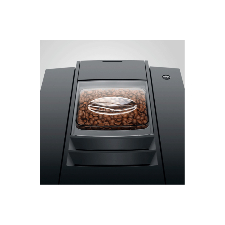 Jura E8 (EC) Platin Espressomaskine Inkl. Startpakke (DK sprog), Mælkebeholder, 3kg Rigtig Kaffe & Pleje