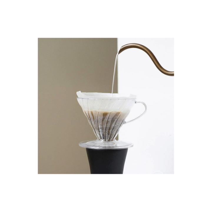 Hario Cup Dripper V60 Klar Plast 3 Kop.