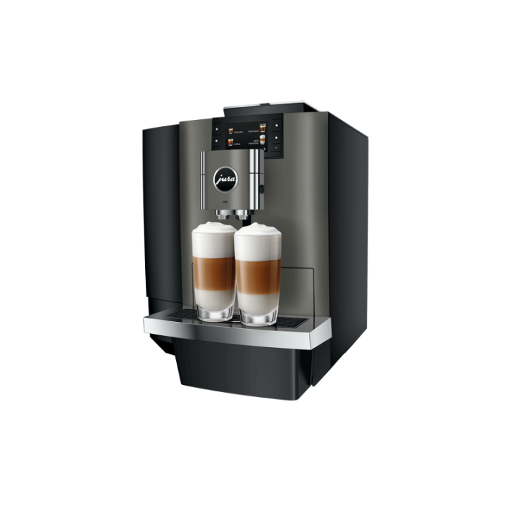 Jura X10c (EA) Dark Inox Espressomaskine Inkl. Startpakke